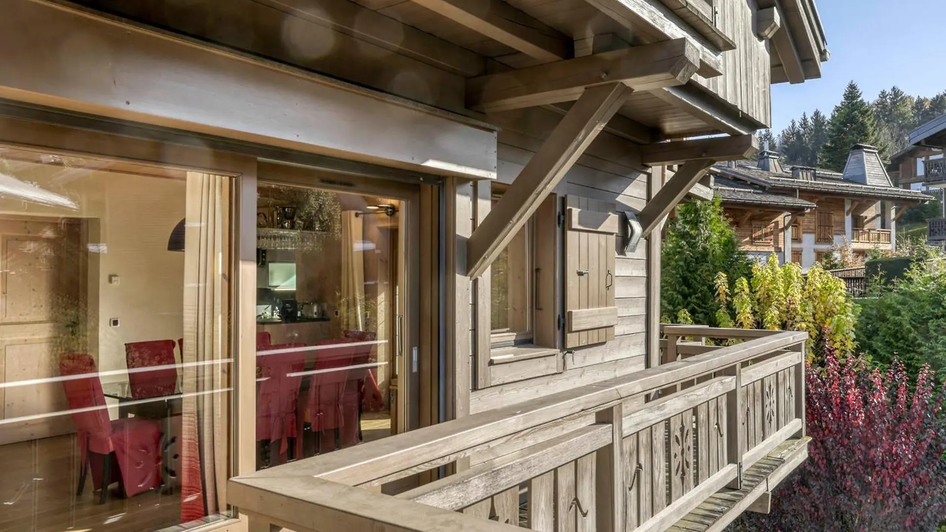 Appartement 5 Pieces Luxe Au Centre De Megeve, Proche Telecabines, 4 Chambres, Garage, Balcon - Fr-1-453-168 Frankrike